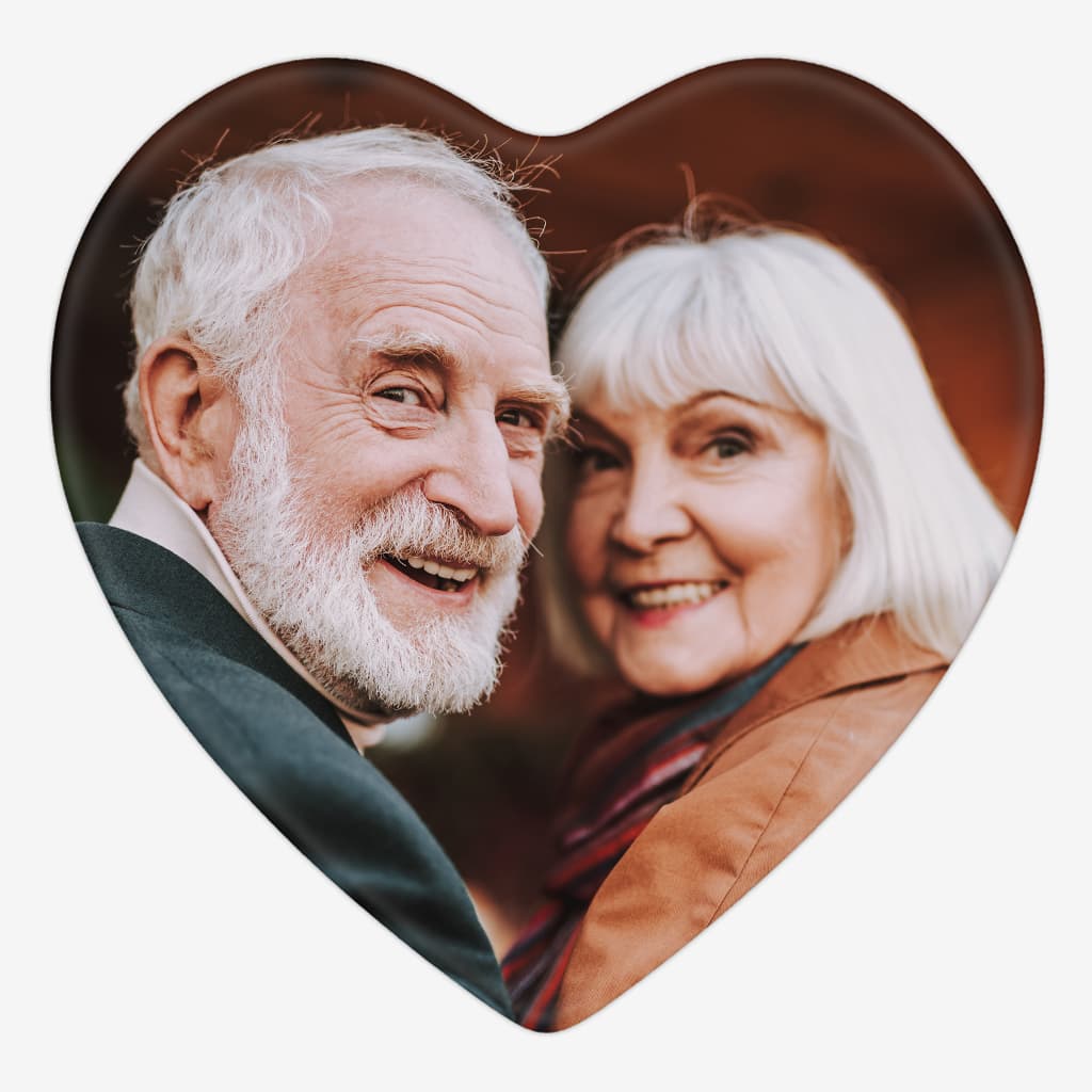 Fotos para lápidas en porcelana personalizadas - Corazón